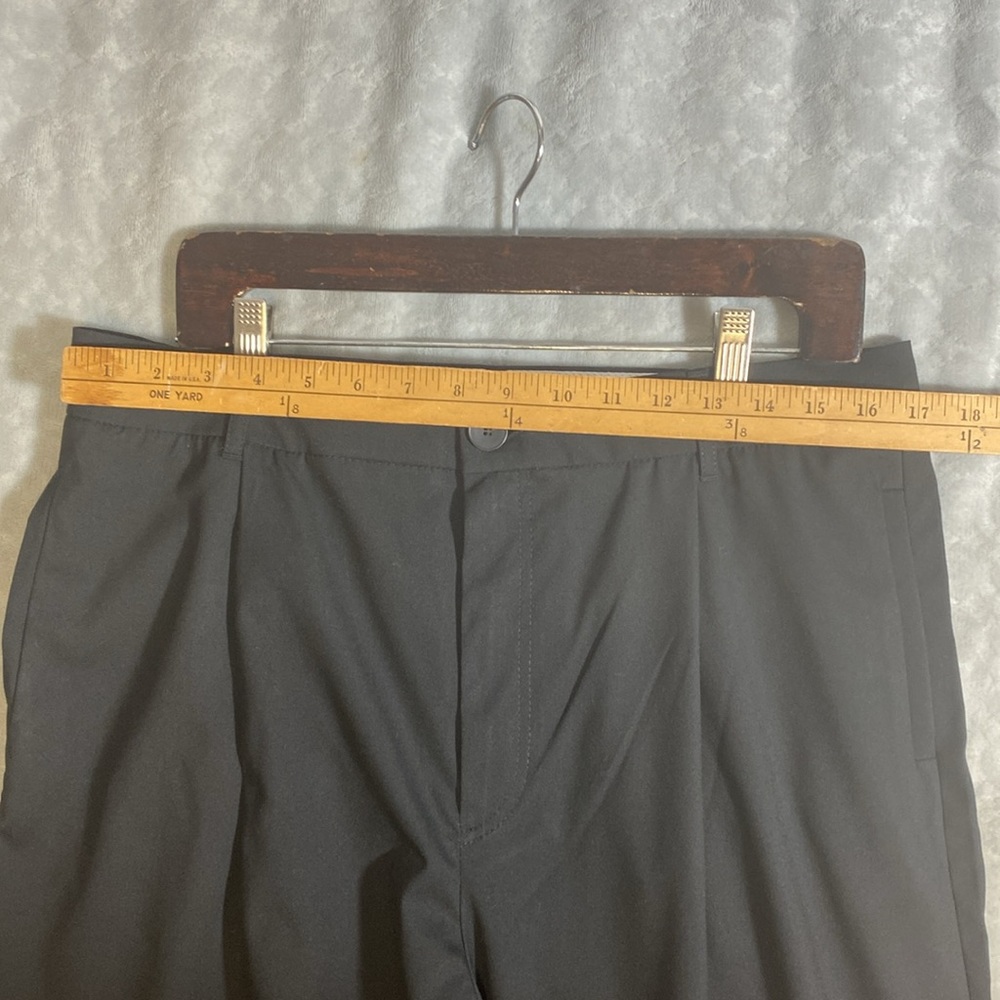Zara High Waisted Black Wide-Leg Pants Size XL NWOT - Picture 9 of 14